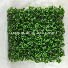 2015 yiwu 50*50cm artificial grass mat plastic grass panel for garden